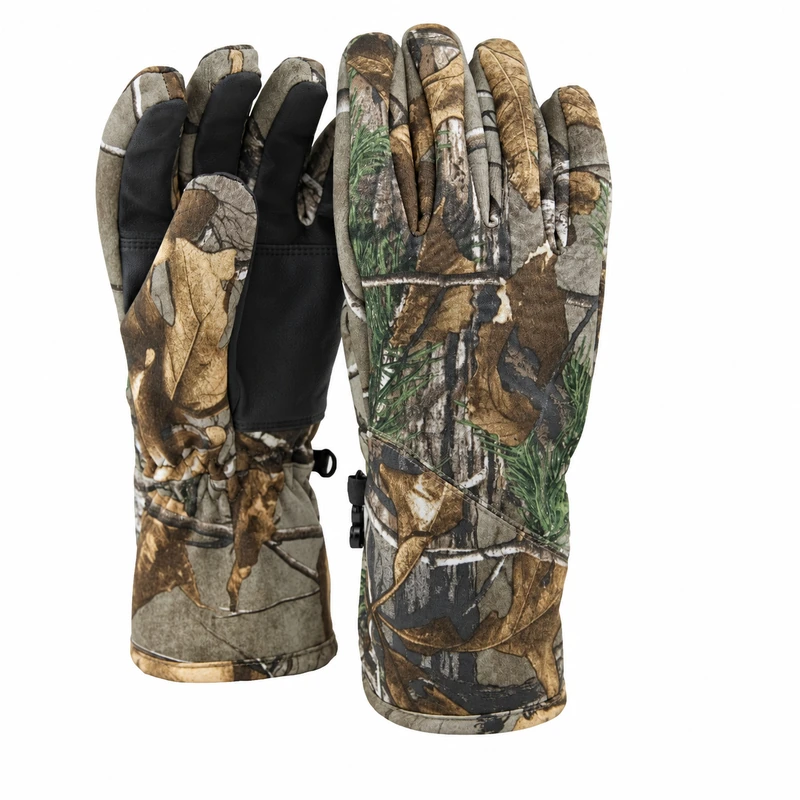 Woodland gloves with dark palm panels